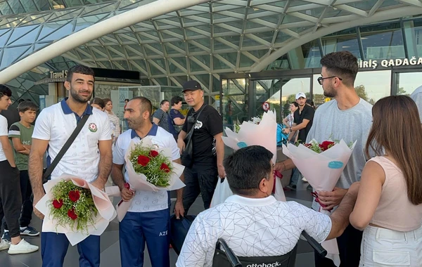 Avropa çempionatında 7 medal qazanan Azərbaycan paracüdoçuları Vətənə qayıdıblar - FOTO