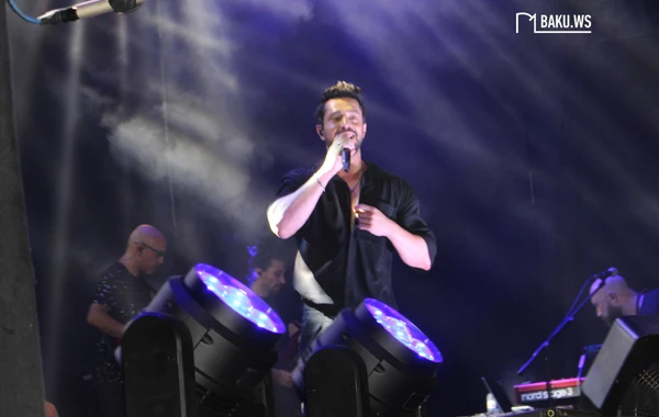 Bakıda konsert verən Murat Boz: “Çox tərlədik, amma dəydi” - FOTO/VİDEO