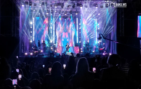 Bakıda konsert verən Murat Boz: “Çox tərlədik, amma dəydi” - FOTO/VİDEO