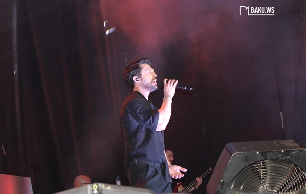 Bakıda konsert verən Murat Boz: “Çox tərlədik, amma dəydi” - FOTO/VİDEO