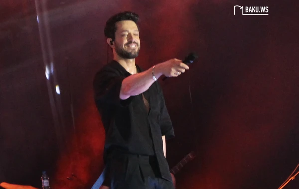 Bakıda konsert verən Murat Boz: “Çox tərlədik, amma dəydi” - FOTO/VİDEO