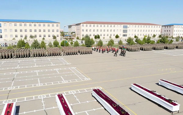 Azərbaycan Ordusunda gənc əsgərlərin andiçmə mərasimləri keçirilib - FOTO/VİDEO