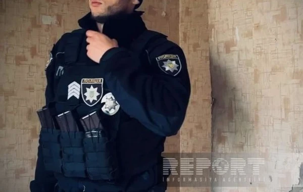 Ukrayna vətəndaşı olan azərbaycanlı polislər raket zərbəsi nəticəsində xəsarət alıblar - FOTO