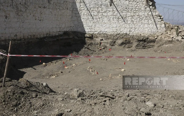 В Шуше обнаружено очередное массовое захоронение - ФОТО
