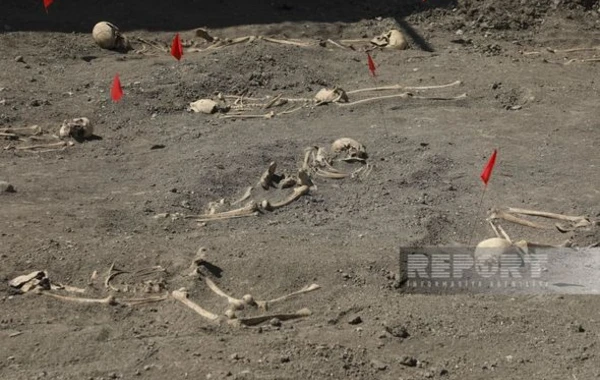 Şuşada növbəti kütləvi məzarlıq aşkarlanıb - VİDEO