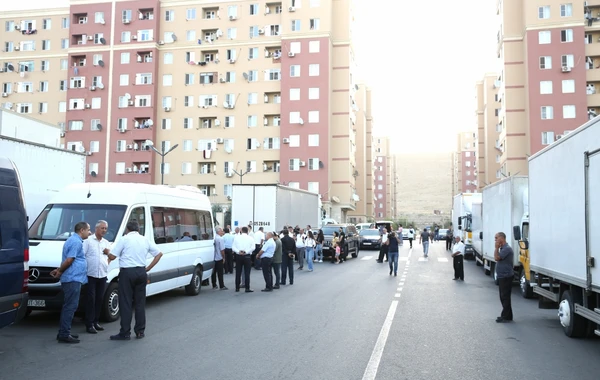 Füzuliyə ilk köç karvanı yola düşüb - FOTO