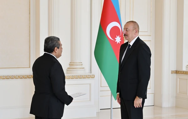 İlham Əliyev Kolumbiyanın yeni səfirinin etimadnaməsini qəbul edib - YENİLƏNİB - FOTO