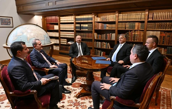 Budapeştdə Prezident İlham Əliyev Macarıstanın Baş naziri ilə görüşüb - FOTO - YENİLƏNİB 2