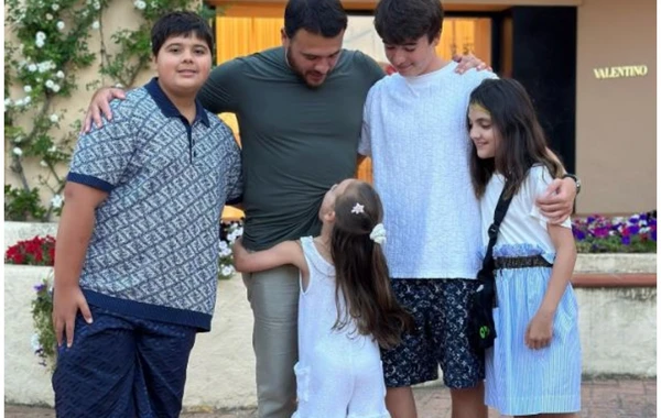 Övladlarından yazan Emin Ağalarov: "Mənim üçün ən yaxşı vaxt..." - FOTO