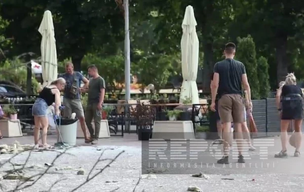 Çerniqovda azərbaycanlılar da raket zərbələrinə məruz qalıblar - FOTO