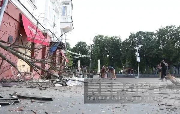 Çerniqovda azərbaycanlılar da raket zərbələrinə məruz qalıblar - FOTO