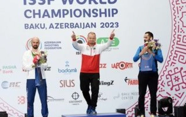 Австрийский стрелок завоевал золото на чемпионате мира в Баку - ФОТО