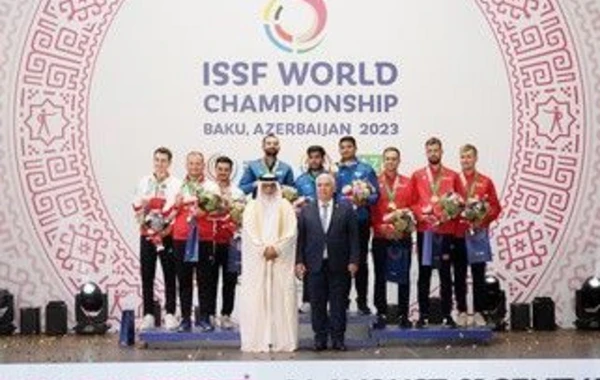 Австрийский стрелок завоевал золото на чемпионате мира в Баку - ФОТО
