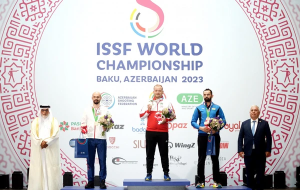 Bakıda keçirilən dünya çempionatında Avstriya atıcısı qızıl medal qazanıb - FOTO