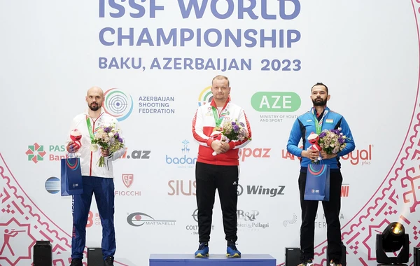 Bakıda keçirilən dünya çempionatında Avstriya atıcısı qızıl medal qazanıb - FOTO
