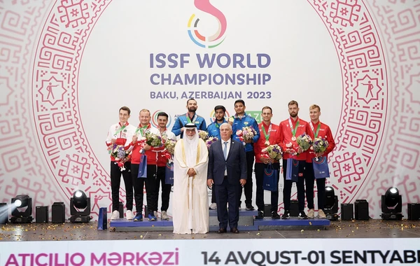 Bakıda keçirilən dünya çempionatında Avstriya atıcısı qızıl medal qazanıb - FOTO