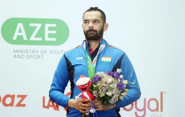 Bakıda keçirilən dünya çempionatında Avstriya atıcısı qızıl medal qazanıb - FOTO