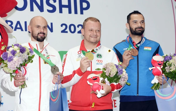 Bakıda keçirilən dünya çempionatında Avstriya atıcısı qızıl medal qazanıb - FOTO