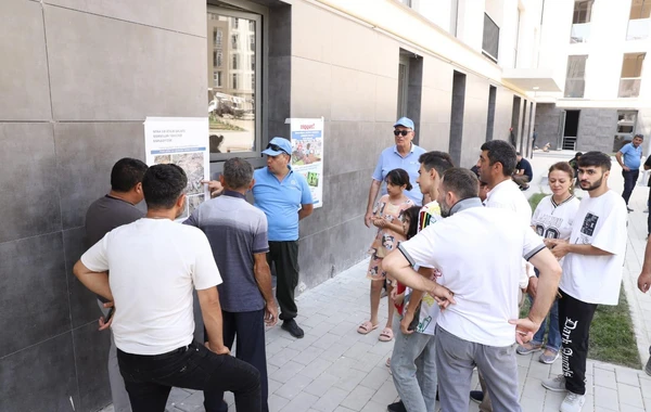 ANAMA Füzuliyə geri qayıdan sakinlər üçün maarifləndirmə təlimi keçirib - FOTO
