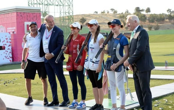 Dünya çempionatı: Stend atıcılığında final yarışı başa çatıb - FOTO