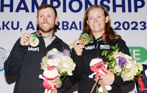 ABŞ komandası atıcılıq üzrə dünya çempionatında qızıl medalı qazanıb - FOTO/VİDEO