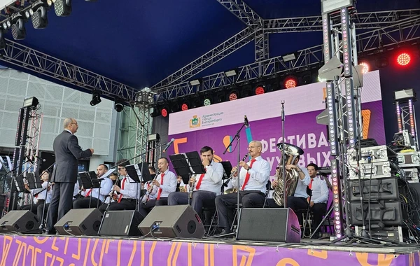Azərbaycan IX Nəfəs Alətləri Orkestrləri Beynəlxalq Festivalında təmsil olunub - FOTO