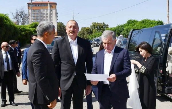 Президенты Азербайджана и Узбекистана и их супруги посетили Шушу - ОБНОВЛЕНО + ФОТО