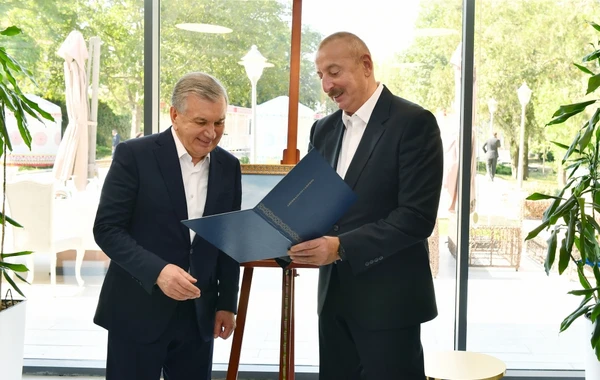 Azərbaycan ilə Özbəkistan prezidentləri və xanımları Şuşaya səfər ediblər - YENİLƏNİB - FOTO