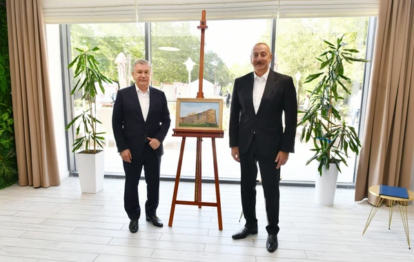 Azərbaycan ilə Özbəkistan prezidentləri və xanımları Şuşaya səfər ediblər - YENİLƏNİB - FOTO