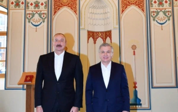 Azərbaycan ilə Özbəkistan prezidentləri və xanımları Şuşaya səfər ediblər - YENİLƏNİB - FOTO