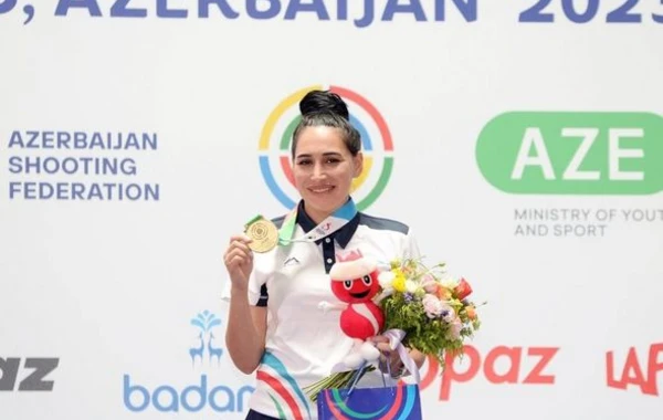 Azərbaycan atıcıları mükafatlandırılıblar - YENİLƏNİB - FOTO