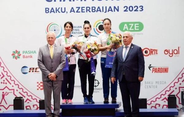 Azərbaycan atıcıları mükafatlandırılıblar - YENİLƏNİB - FOTO