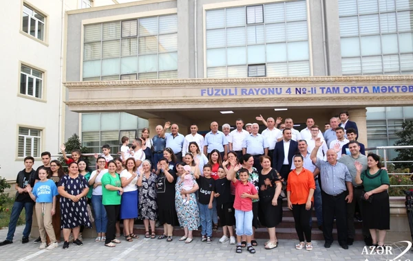 Zabux kəndinə ilk köç başlayıb - FOTO