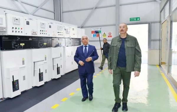В Кельбаджарском районе состоялось открытие малых ГЭС "Чираг-1" и "Чираг-2" - ФОТО