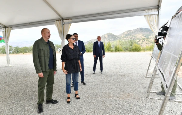 Laçında mehmanxana kompleksinin təməli qoyulub - FOTO