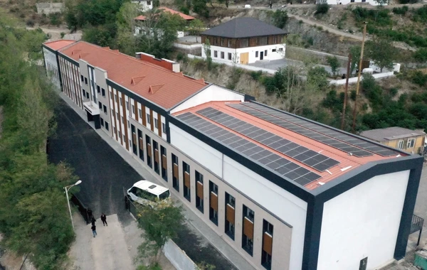 Laçın rayon 2 nömrəli tam orta məktəbi əsaslı təmirdən sonra istifadəyə verilib - FOTO