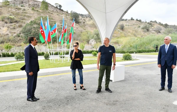 Laçın rayonunda “Həkəri Balıq Təsərrüfatı”nın açılışı olub - FOTO