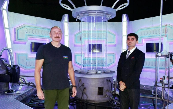 Laçın rayonunda “Hoçazfilm” yaradıcılıq studiyasının çəkiliş pavilyonunun açılışı olub - FOTO
