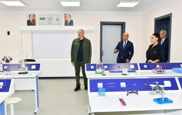 После капитального ремонта сдана в эксплуатацию полная средняя школа №2 Лачынского района - ФОТО