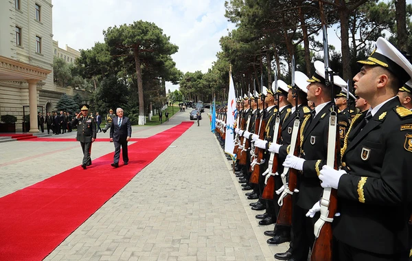 Zakir Həsənov Türkiyənin milli müdafiə naziri ilə görüşüb - FOTO/VİDEO