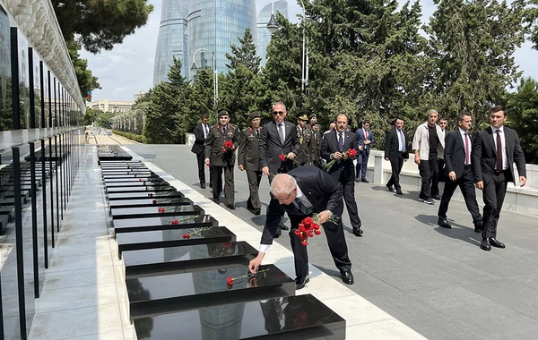 Zakir Həsənov Türkiyənin milli müdafiə naziri ilə görüşüb - FOTO/VİDEO