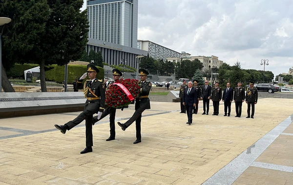 Zakir Həsənov Türkiyənin milli müdafiə naziri ilə görüşüb - FOTO/VİDEO