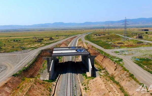 Ağdam-Füzuli avtomobil yolunun inşası sürətlə davam edir - FOTO/VİDEO