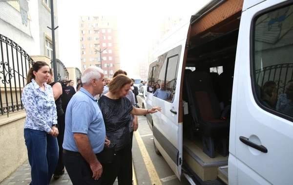 Laçına daha 52 nəfər yola salınıb - FOTO