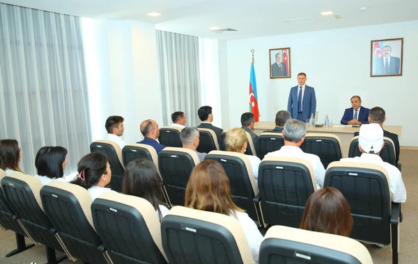 Qobustan Rayon Mərkəzi Xəstəxanasına yeni direktor təyin edildi - FOTO
