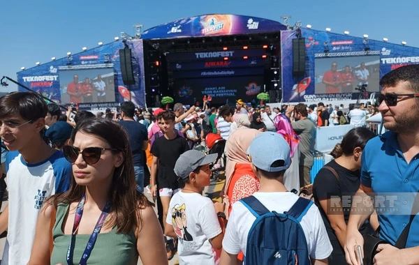Ankarada ilk dəfə "TEKNOFEST" aerokosmik və texnologiya festivalı keçirilir - FOTO