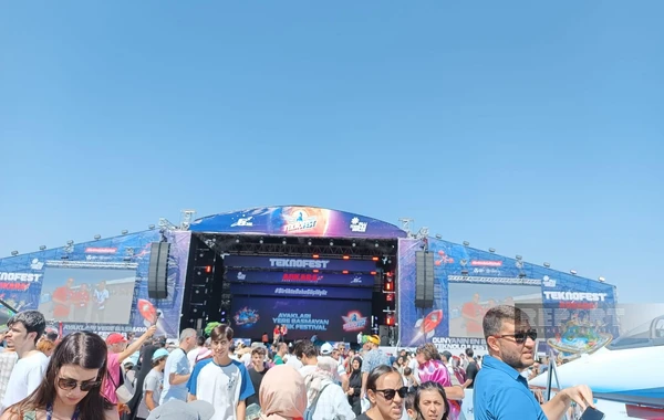 Ankarada ilk dəfə "TEKNOFEST" aerokosmik və texnologiya festivalı keçirilir - FOTO