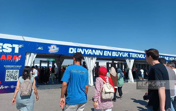 Ankarada ilk dəfə "TEKNOFEST" aerokosmik və texnologiya festivalı keçirilir - FOTO