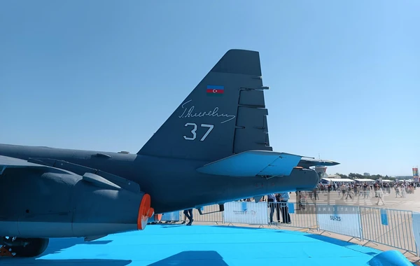 Азербайджанский штурмовик был продемонстрирован на фестивале TEKNOFEST - ФОТО