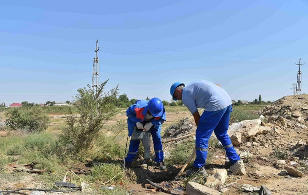 Bakının Suraxanı rayonunda içməli sudan qanunsuz istifadə halları aşkarlanıb - FOTO/VİDEO